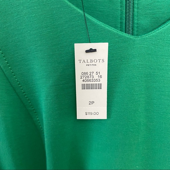NWT Talbots Ponte Knit Dress - Picture 4 of 16